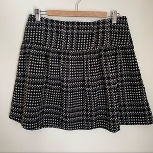 Like New Maurices Tweed Skirt with Corset Back Detail